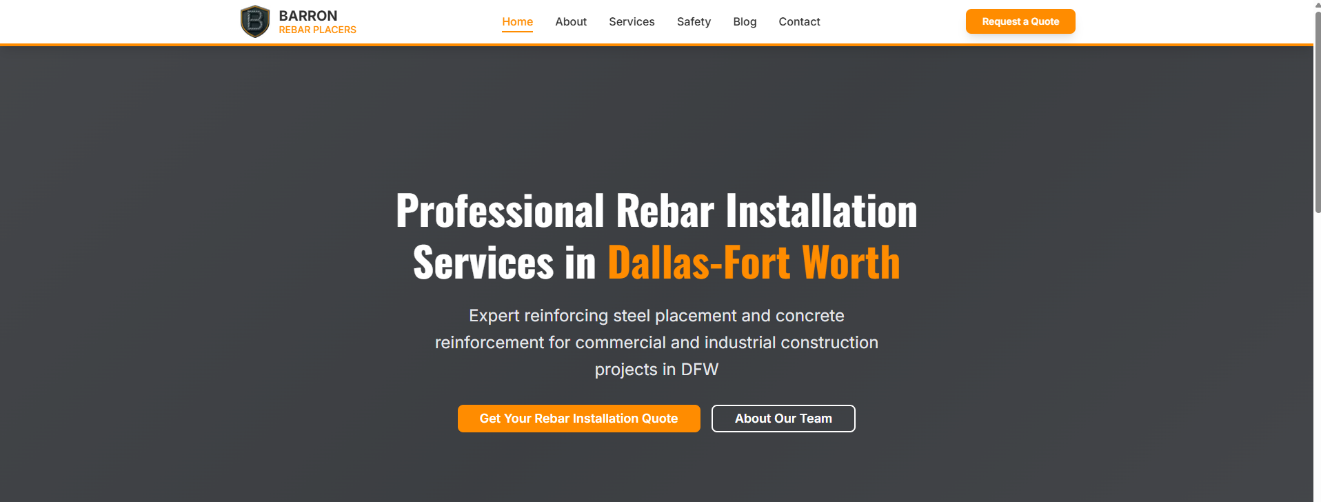 Barron Rebar Placers